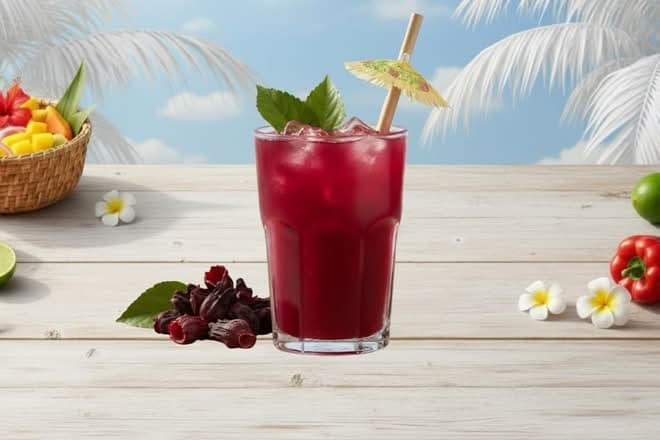 Jus de Bissap — Antilles & Afrique de l'Ouest